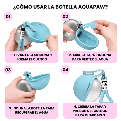 Botella Portátil para Perros